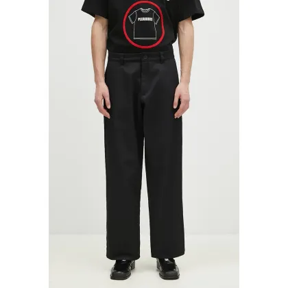 Zdjęcie Champion spodnie Straight Hem Pants męskie kolor czarny proste 220715