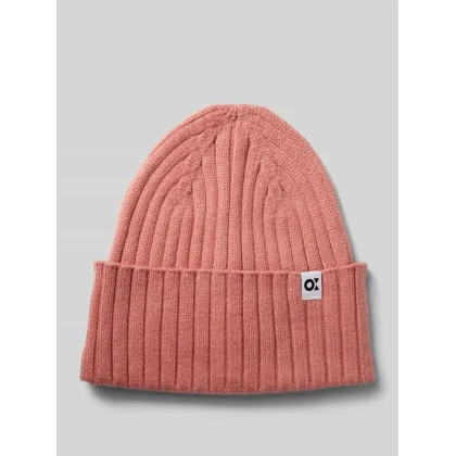 Zdjęcie Czapka beanie z detalem z logo model ‘Adela’