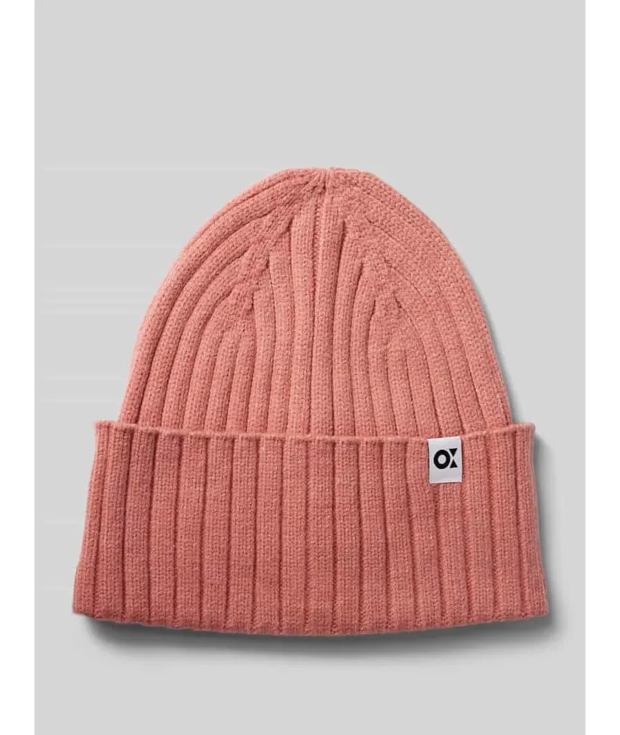 obrazek 1 Czapka beanie z detalem z logo model ‘Adela’