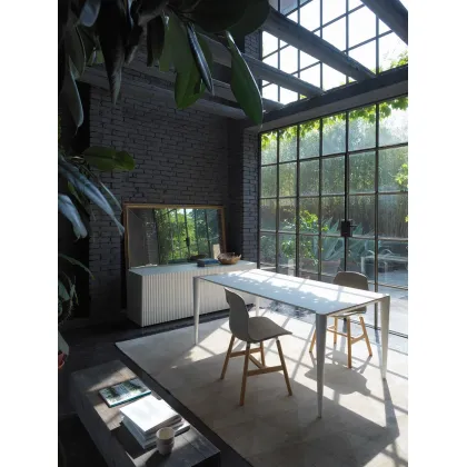 Zdjęcie Zestaw Dwóch Designerskich, Minimalistycznych Krzeseł z Włoch do Salonu - Casmania Horm