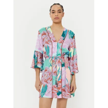 Zdjęcie Maaji Sukienka letnia Japanese Eden PT2472CPO003 Fioletowy Regular Fit