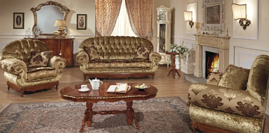 obrazek 1 Luksusowa sofa do salonu - F.LLI PISTOLESI