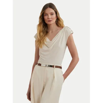 Zdjęcie LAUREN RALPH LAUREN Bluzka 200898441001 Écru Relaxed Fit