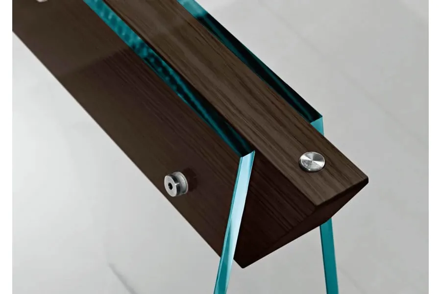 obrazek 4 Włoski stół wykonany ze szkła typu extraclear - Tonelli Design