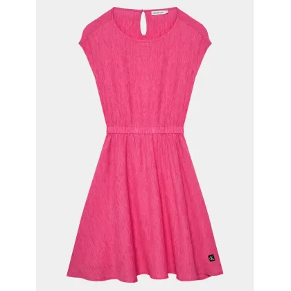 Zdjęcie Calvin Klein Jeans Sukienka codzienna IG0IG02484 Różowy Regular Fit