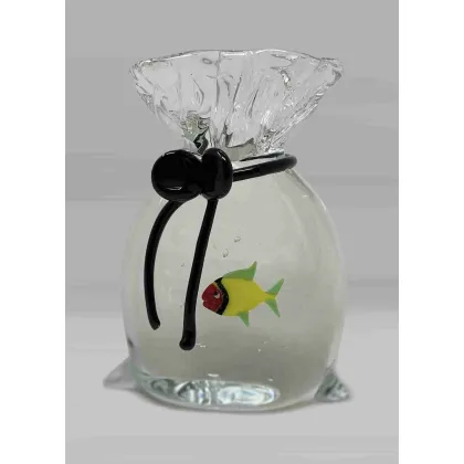 Zdjęcie Gustowne zwierzęta akwariowe ze szkła kryształowego Murano