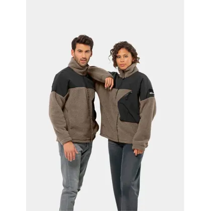 Zdjęcie Jack Wolfskin Polar Maarweg Jkt 1711241 Brązowy Regular Fit