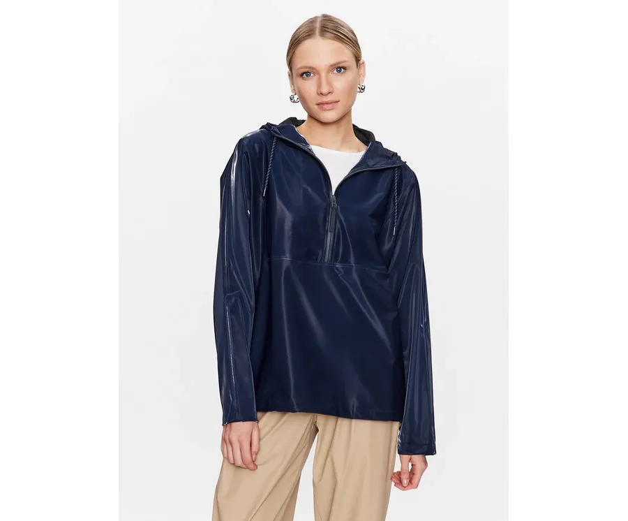 obrazek 1 Rains Kurtka anorak 18030 Niebieski Casual Fit