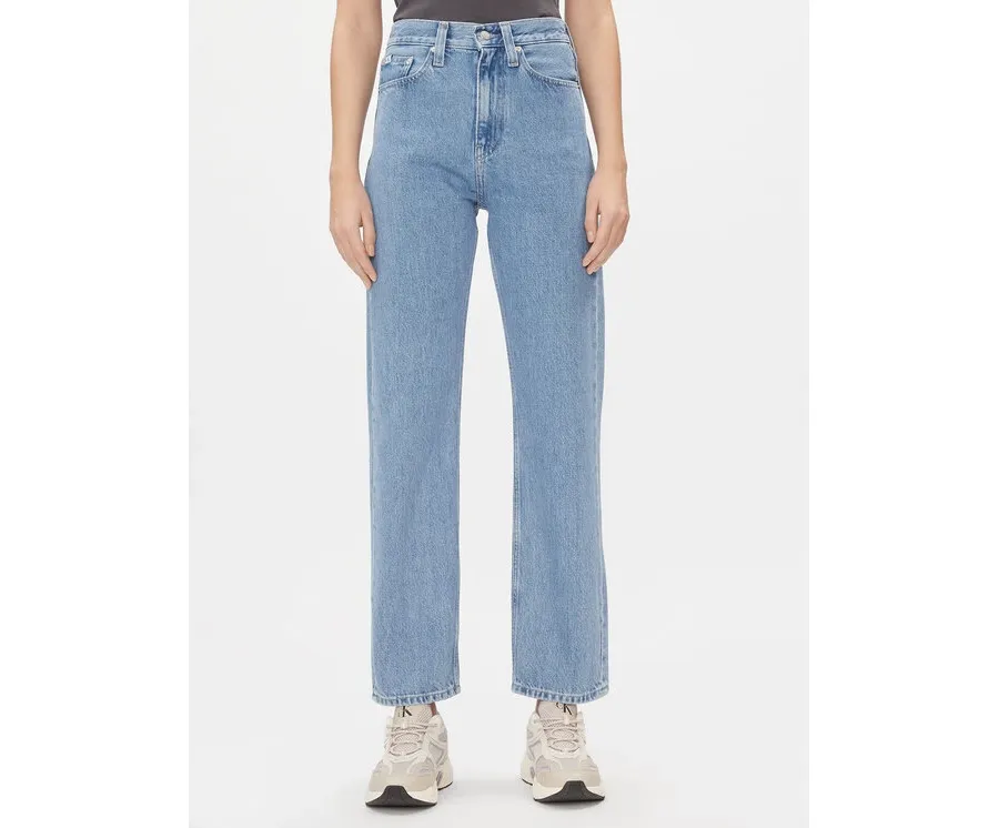 obrazek 1 Calvin Klein Jeans Jeansy J20J222138 Niebieski Straight Fit