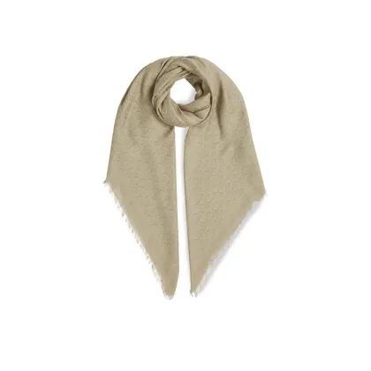 Zdjęcie Calvin Klein Chusta Monogram Jacquard Scarf K60K608779 Zielony