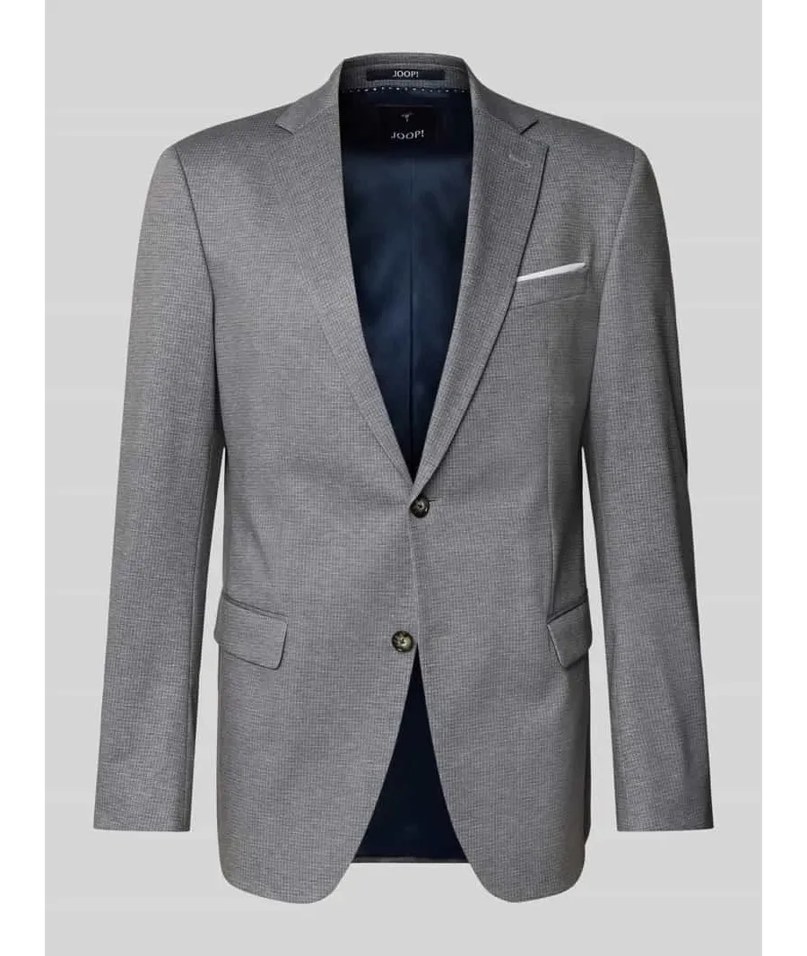 obrazek 1 Marynarka o kroju slim fit z kołnierzem z połami model ‘Finch’