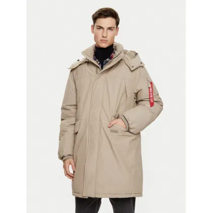 Zdjęcie Alpha Industries Parka 148124 Brązowy Regular Fit