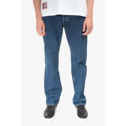 Zdjęcie Wood Wood jeansy bawełniane Al Rigid Denim Straight Fit 12235804.7051-LIGHTRI