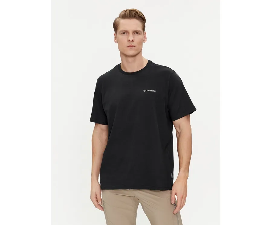 obrazek 1 Columbia T-Shirt Explorers Canyon™ 2036451 Czarny Regular Fit