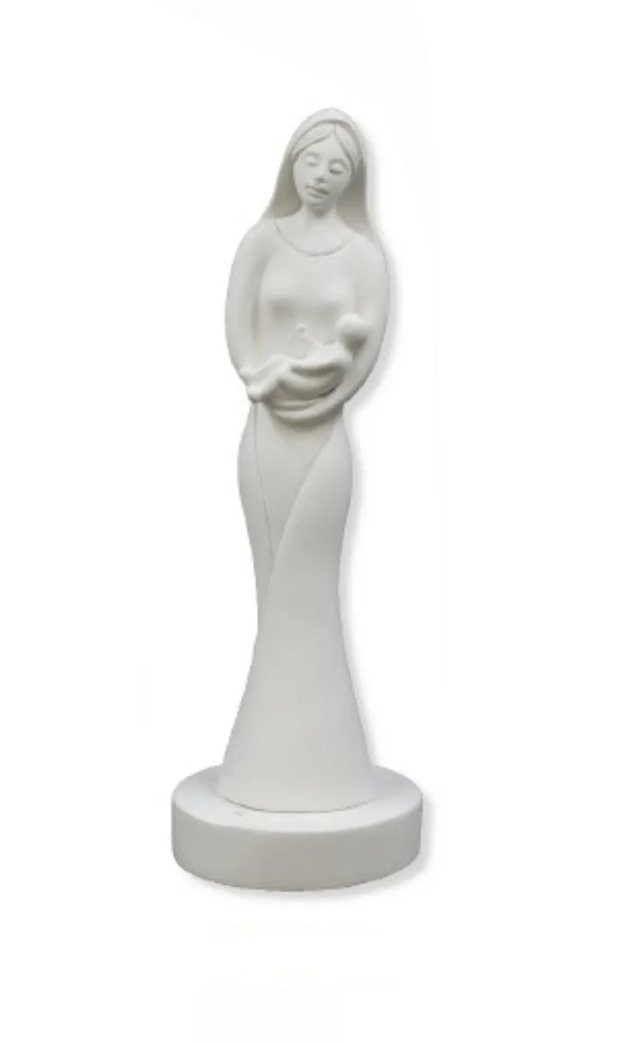 obrazek 1 Stylowa rzeźba przedstawiająca macierzyństwo