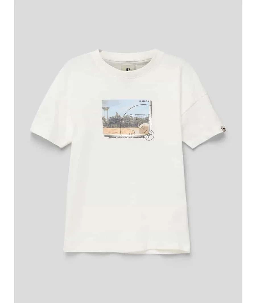 obrazek 1 T-shirt z nadrukowanym motywem