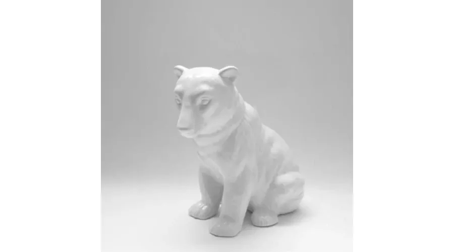 obrazek 1 Piękny biały ceramiczny niedźwiedź polarny - Il Gattopardo