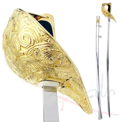 Zdjęcie Włoska szabla policji stanowej z pochwą – model z ostrzem 110 cm