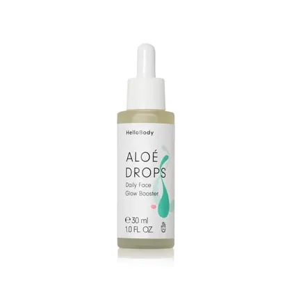 Zdjęcie HelloBody ALOÉ DROPS Daily Face Glow Booster Serum do twarzy 30 ml