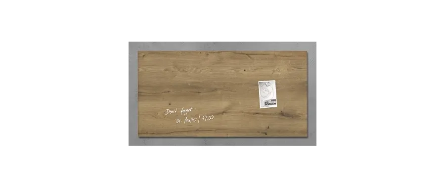 picture 12 Magnetic Glass Board artverum 91x46 cm