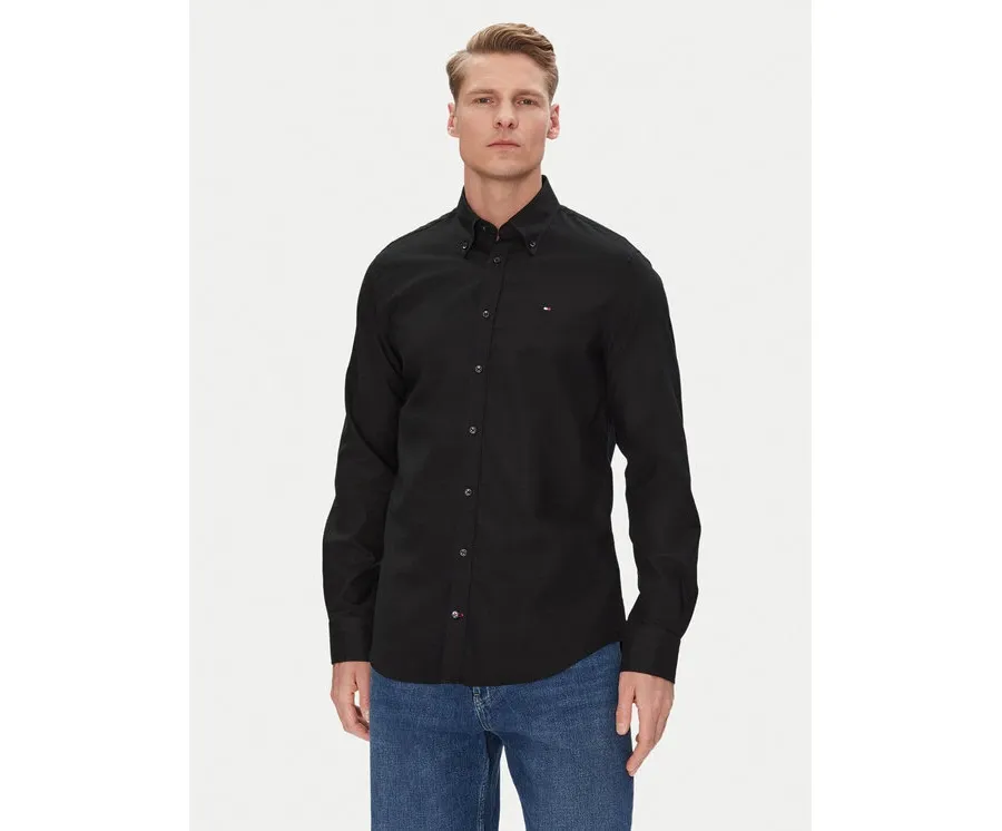 obrazek 1 Tommy Hilfiger Koszula MW0MW38658 Czarny Slim Fit