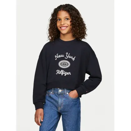 Zdjęcie Tommy Hilfiger Bluza NY KG0KG08038 Granatowy Regular Fit