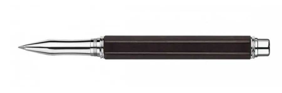 obrazek 1 Posrebrzane i rodowane pióro kulkowe Varius Ebony