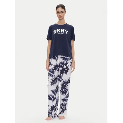 Zdjęcie DKNY Piżama YI70052 Granatowy Regular Fit