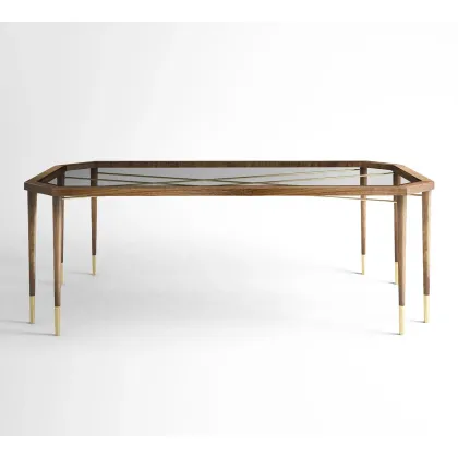 Zdjęcie Brązowy prestiżowy stół do stylowych apartamentów – Muranti