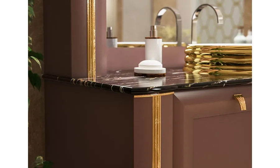 picture 2 A stylish set of furniture for a luxurious bathroom - Brummel