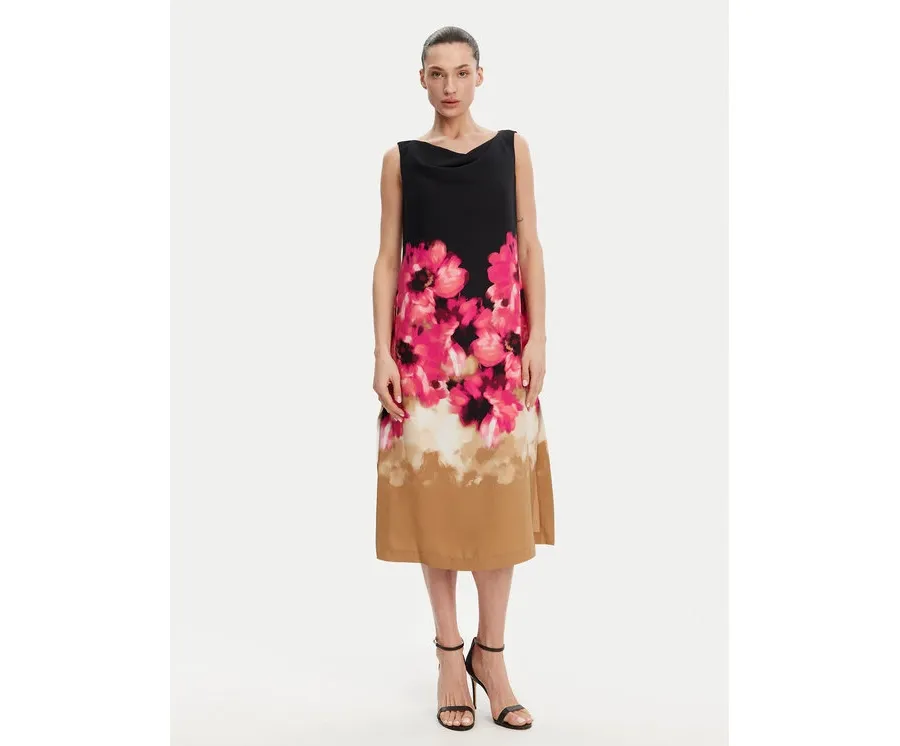obrazek 1 DKNY Sukienka koktajlowa DD4KH09C Czarny Regular Fit