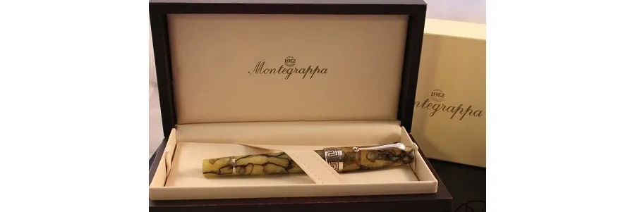 obrazek 5 Zielony Marmur Extra 1930 Pióro Kulkowe Montegrappa