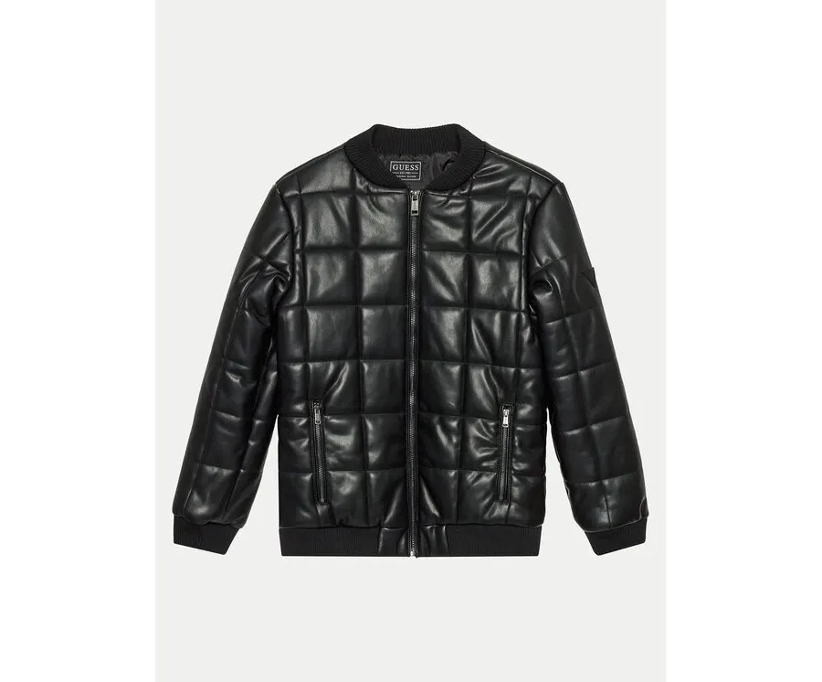 obrazek 1 Guess Kurtka bomber L4YL17 WE8D0 Czarny Regular Fit