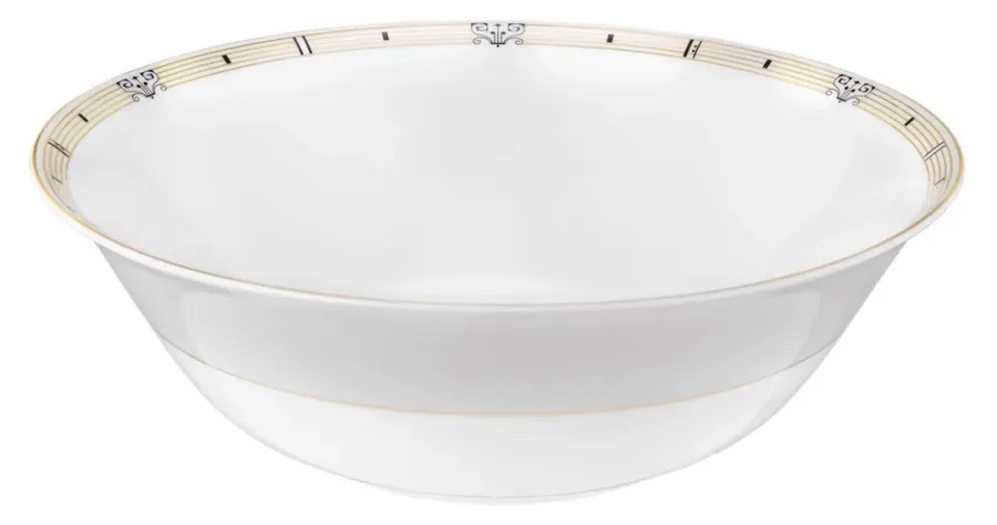 obrazek 1 Luksusowa okrągła duża porcelanowa miska – Tettau