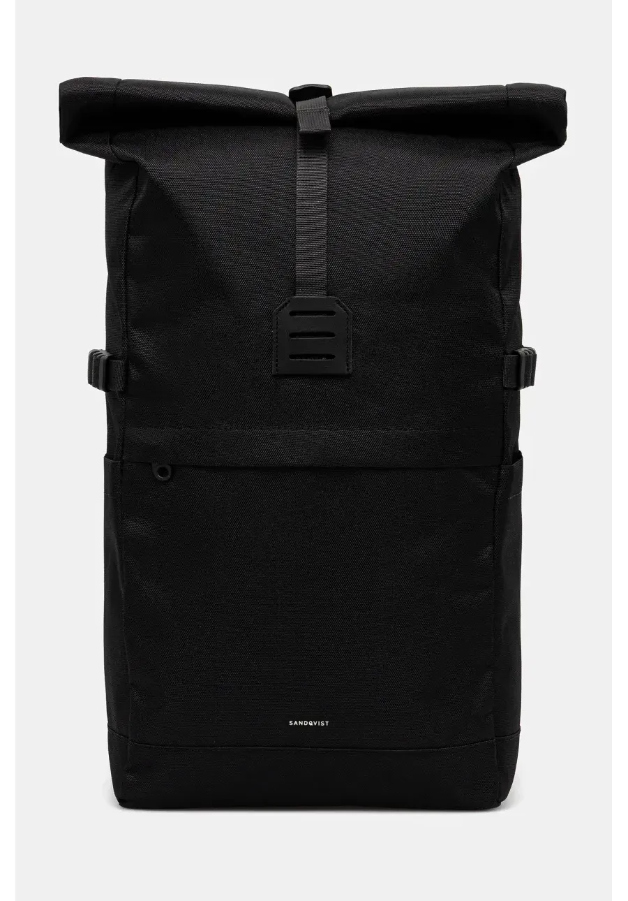 obrazek 1 Sandqvist plecak Icon Rolltop M kolor czarny duży gładki 251404995