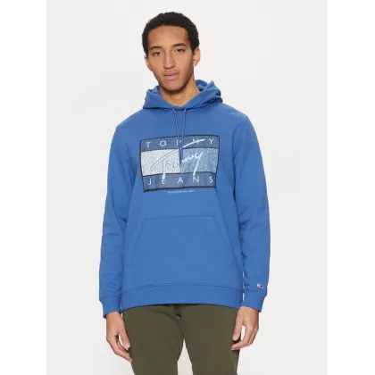 Zdjęcie Tommy Jeans Bluza Dna Flag Twist DM0DM21100 Niebieski Regular Fit