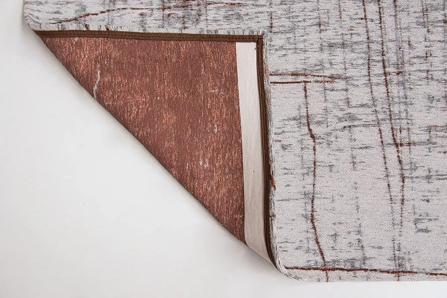 picture 2 Subtle brown-white modern carpet - COPPERFIELD 8956