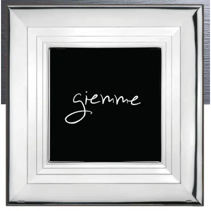 Picture Square photo frame 18x18 cm, silver