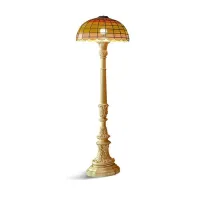 Zdjęcie Luksusowa antyczna lampa stojąca do wyjątkowego wnętrza