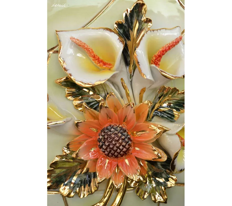 picture 2 Ornate basket of flowers