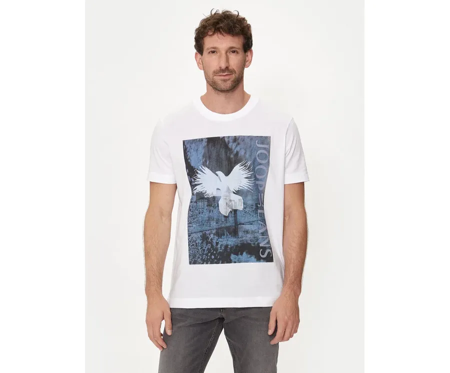 obrazek 1 JOOP! Jeans T-Shirt 20Dismas 30042353 Biały Modern Fit