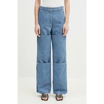 Zdjęcie Kenzo jeansy damskie high waist FF52DP2306B4.DB