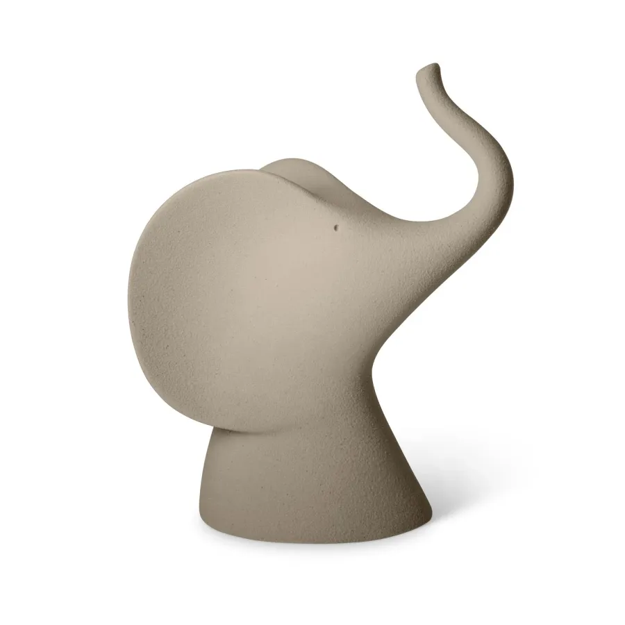 obrazek 5 Słodka ceramiczna figurka słonia jako dekoracja do domu