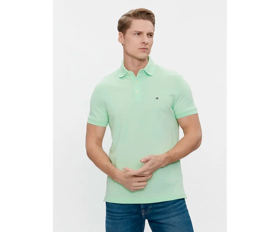 obrazek 1 Tommy Hilfiger Polo 1985 MW0MW17771 Zielony Slim Fit