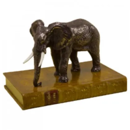 Zdjęcie Przycisk do papieru ze słoniem