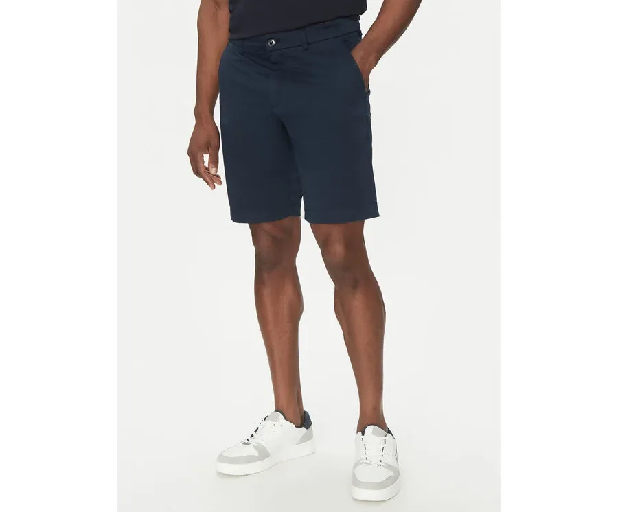 obrazek 1 Hechter Paris Szorty materiałowe 26664 151365 Granatowy Regular Fit