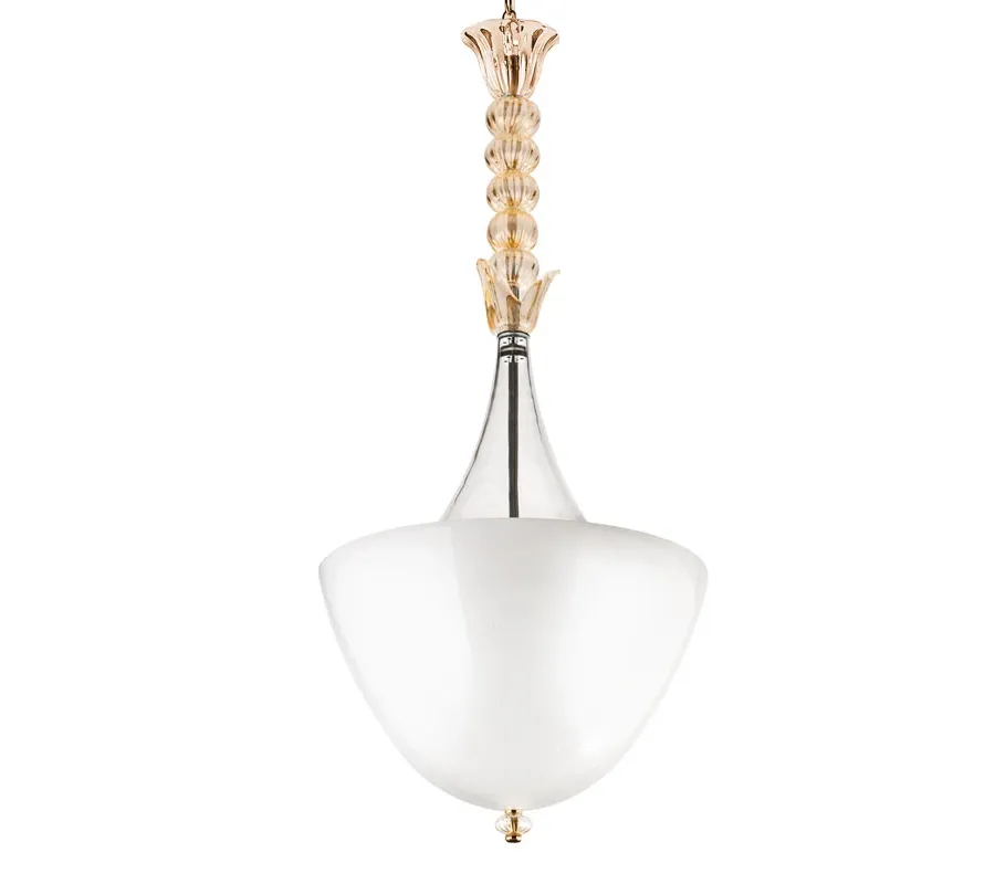 obrazek 2 Elegancki żyrandol LD150/3 w stylu art déco