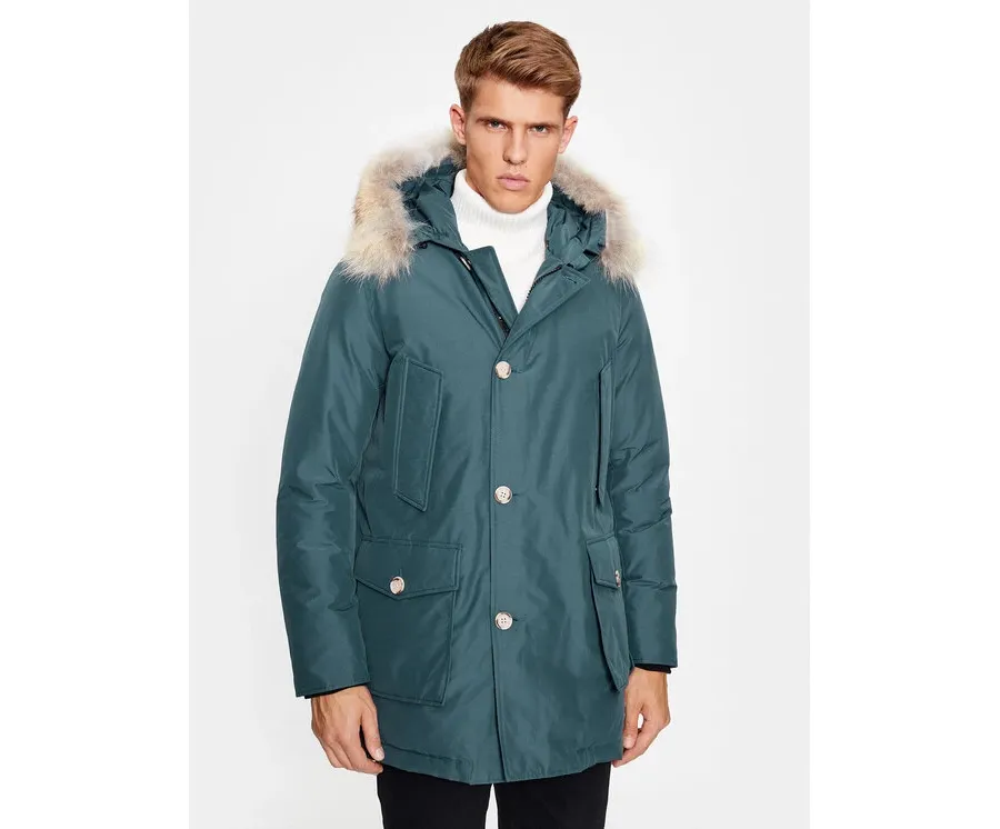 obrazek 1 Woolrich Kurtka puchowa Arctic CFWOOU0482MRUT0001 Niebieski Regular Fit