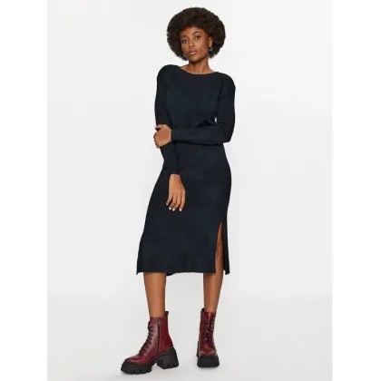 Zdjęcie Vero Moda Sukienka dzianinowa 10291689 Czarny Relaxed Fit