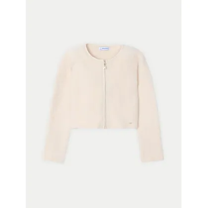 Zdjęcie Mayoral Kardigan 4363 Écru Regular Fit